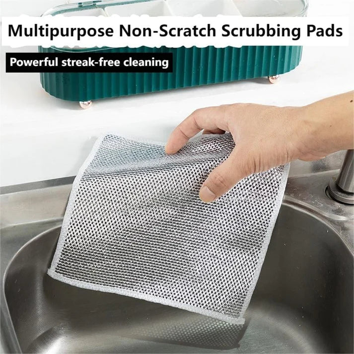 Multipurpose Wire Dishwashing Rags , your helping partner (Set of 12 Rags)