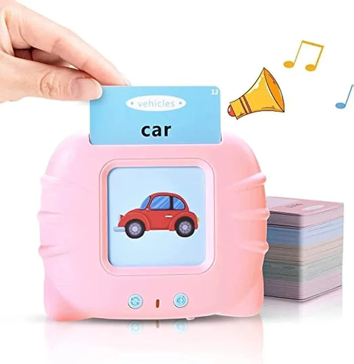 Preschool Learning Toy, Early Educational Intelligent Rechargeable Language Card Reader for Kids | Age 1-5 Yrs