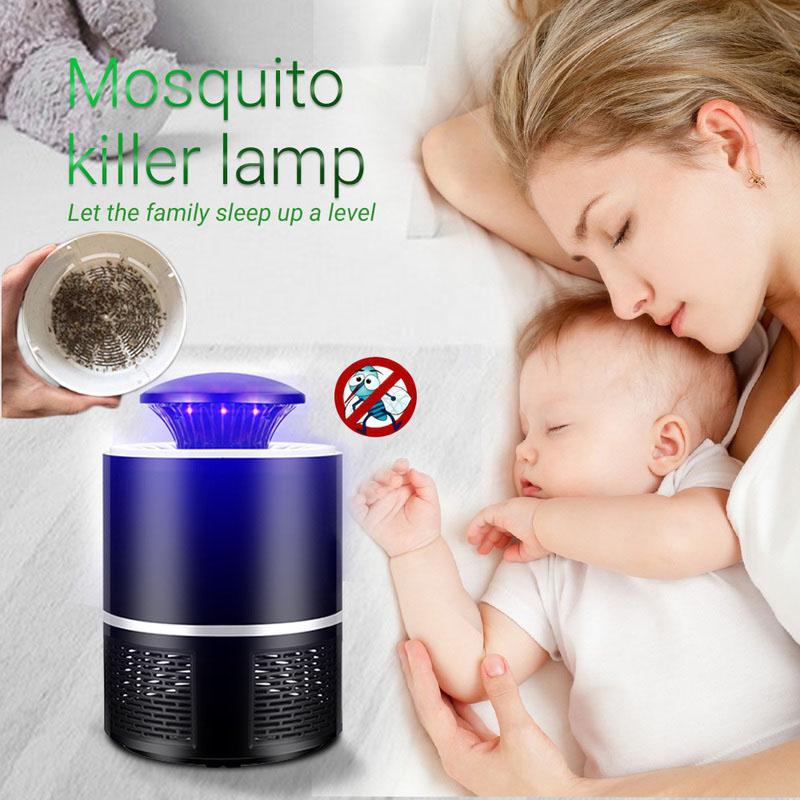 Electronic USB Led Mosquito Killer Lamps Mosquito Trap Machine for Home